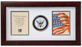 Flags Connections United States Navy Dual Picture Frame The Military Gift Store