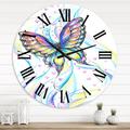 Designart 1 in Quartz Traditional Wall Clock(Size 36" x 36")