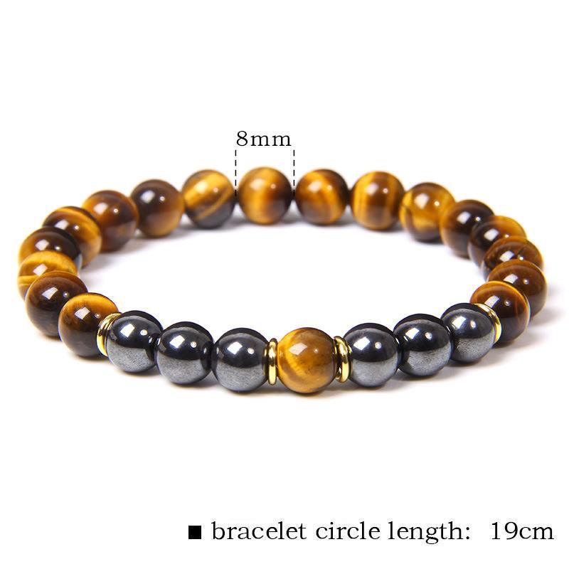 Legendary Tiger Eye Bracelet Powerful Confidence Natural Stone Bracelet Chakra - SJB-DIAMOND ELITES