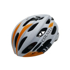 Bicycle helmet with taillight warning light glowing insect screen