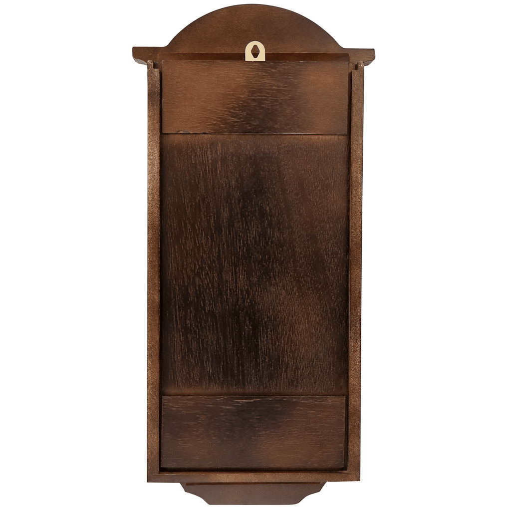 Bedford Clock Collection George 22 inch Chestnut Brown Wood Chiming Vintage Pendulum Wall Clock EasyOptionXY LLC