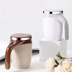Rechargeable Model Automatic Stirring Cup Coffee Cup High Value Electric Stirring Cup Lazy Milkshake Rotating Magnetic Water Cup Pi-Mart