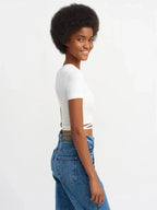 Lace Up Crop Top - SJB-DIAMOND ELITES