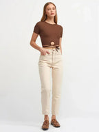 Lace Up Crop Top - SJB-DIAMOND ELITES