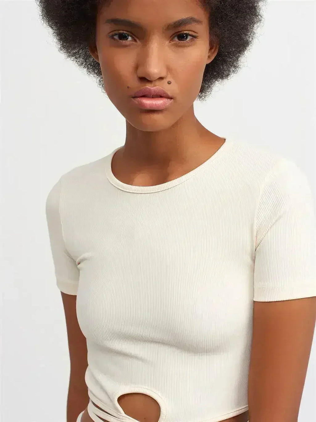 Lace Up Crop Top - SJB-DIAMOND ELITES