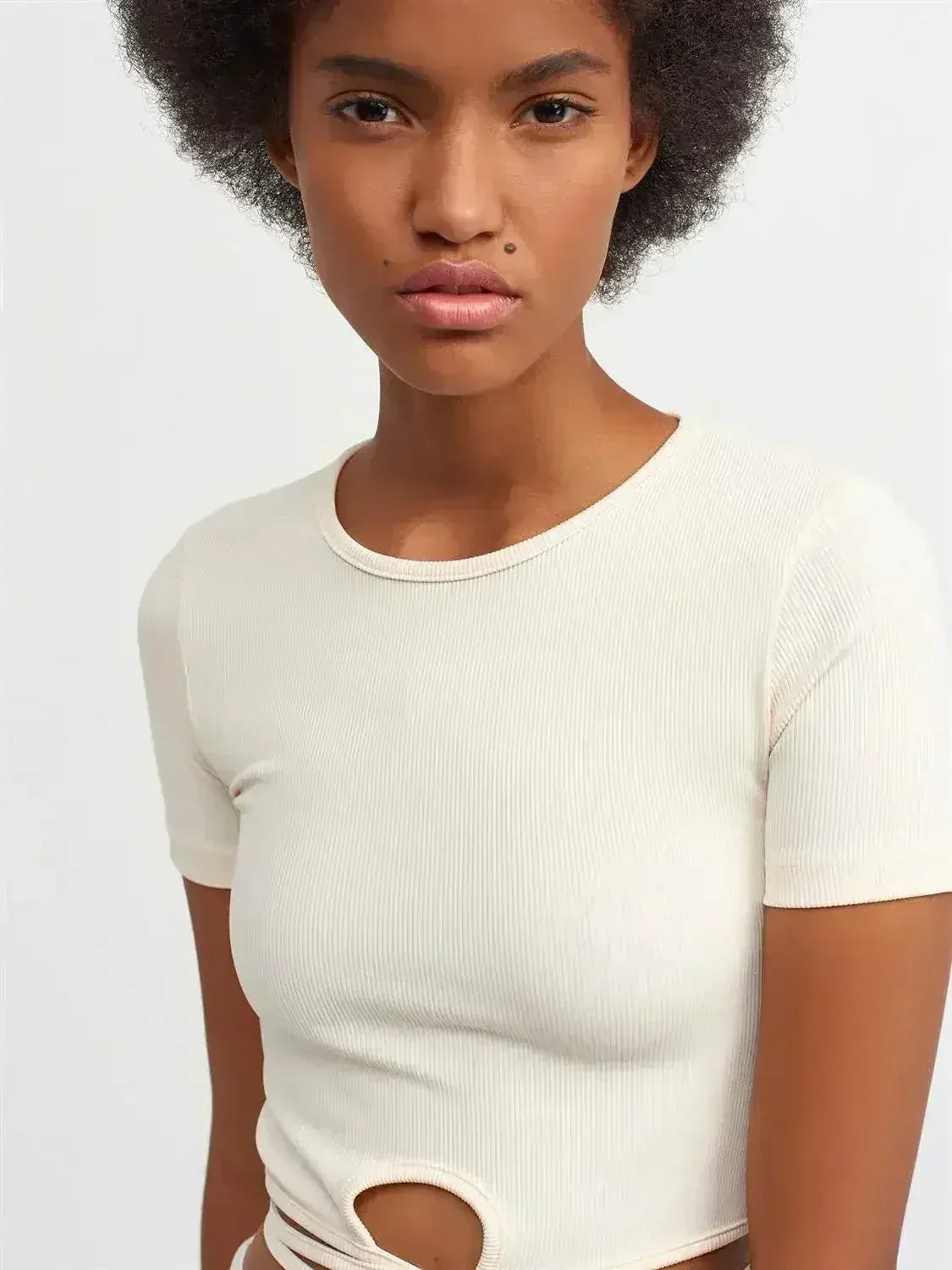 Lace Up Crop Top - SJB-DIAMOND ELITES