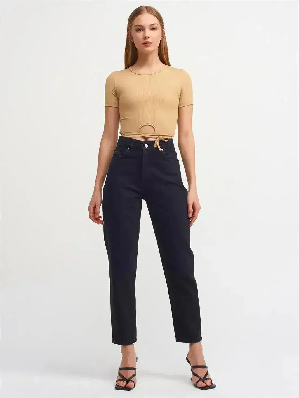 Lace Up Crop Top - SJB-DIAMOND ELITES