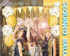 10/20 Star Metallic Confetti Latex Transparent 12inch Balloons For Baby Shower Birthday Party Wedding Decoration Stevvex