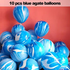10/20 Star Metallic Confetti Latex Transparent 12inch Balloons For Baby Shower Birthday Party Wedding Decoration Stevvex