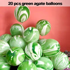 10/20 Star Metallic Confetti Latex Transparent 12inch Balloons For Baby Shower Birthday Party Wedding Decoration Stevvex