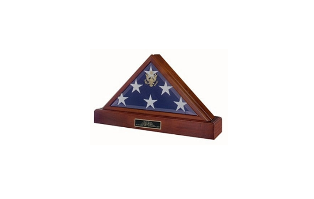 Flag and urn display case, Eternity Flag case, Flag Display Case The Military Gift Store