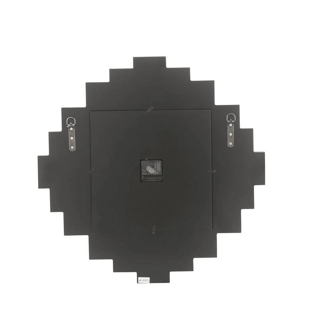 Lavina Wall Clock in Mirrored & Faux Diamonds EasyOptionXY LLC