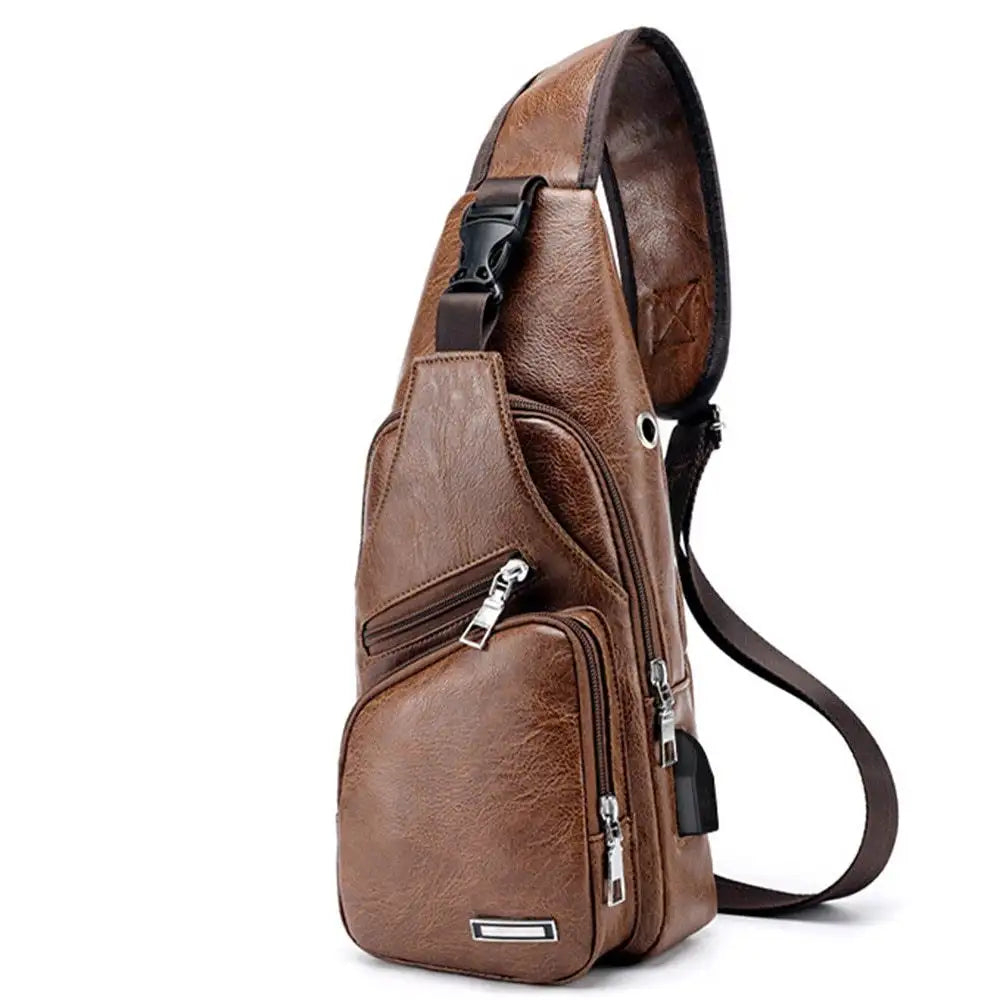 Waterproof casual one-shoulder messenger bag Lootquake LLC