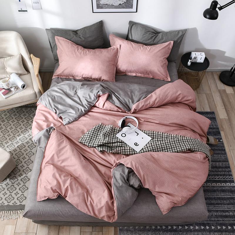 Bed sheets set quilt duvet cover bedding 4 sets Pi-Mart