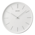 Seiko 13 " Wooden White Pax Wall Clock, White Round Ash, Analog, Quartz QXA765WLH EasyOptionXY LLC