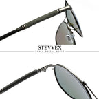 High Quality TR90 Luxury Modern Men Polarized Sunglasses In Aviation Pilot Famous Style with  UV400 Protection and Miror Glasses - SJB-DIAMOND ELITES