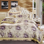 Pure cotton jacquard four-piece bedding Pi-Mart