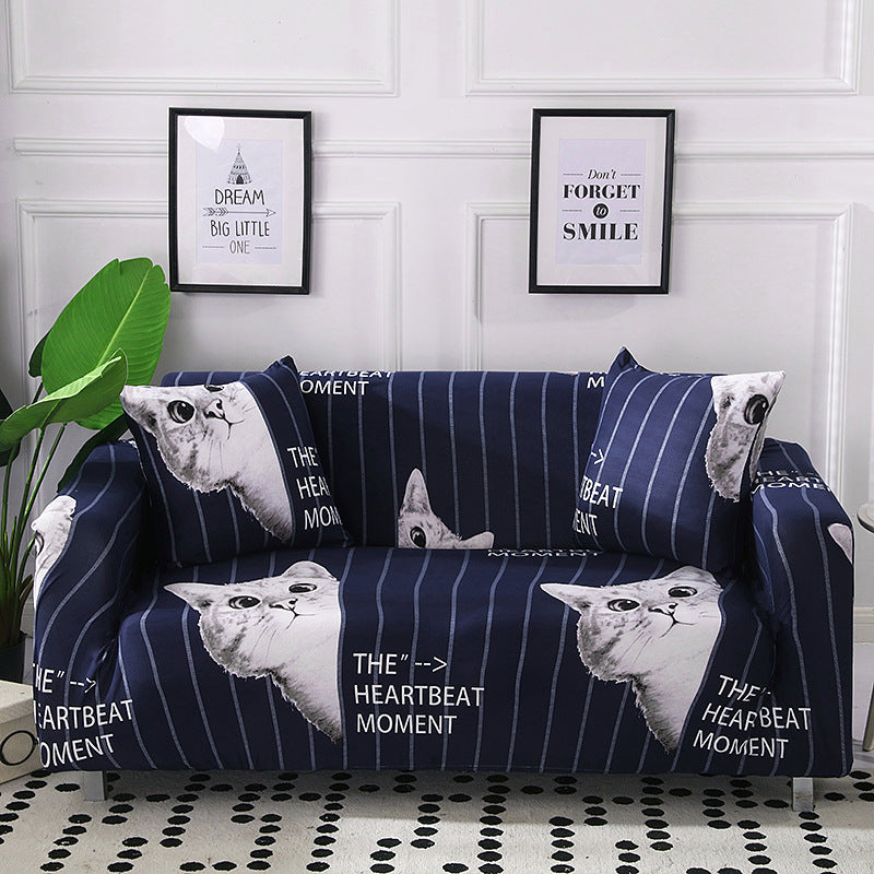 Printed sofa cushion sofa cover sofa cover Pi-Mart