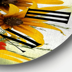 Designart 1 in Traditional Wall Clock(Size 36" x 36")
