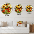 Designart 1 in Traditional Wall Clock(Size 36" x 36")