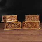 Tibetan Tantric Buddhism Eight Auspicious Tissue Box Living Room Dining Room Car Small Tissue Box Pi-Mart