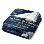 Gifts Of Blanket For Dad, Gifts From Daughter - Best Dad Ever Gifts - Idea Gift For Dad, Funny Birthday Gifts, Gifts For Daddy, Gifts For Dad Who Wants Nothing - Father's Day Gifts Of Blankets