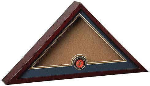 Flag Connections United States Marine Corps Interment Burial Flag Display Case The Military Gift Store