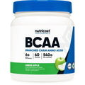 Nutricost BCAA Powder - 2:1:1 (Green Apple), 60 Servings - Non-GMO Supplement EasyOptionXY LLC