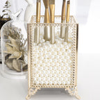 Makeup brush storage bucket