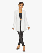 Summer Longline Blazer - Versatile UK-Made Jacket | Femstylo