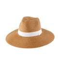 Panama Hat Sun Hats for Women Men Wide Brim Fedora Straw Beach Hat UV UPF 50 SHOMICOBOUTIQUE
