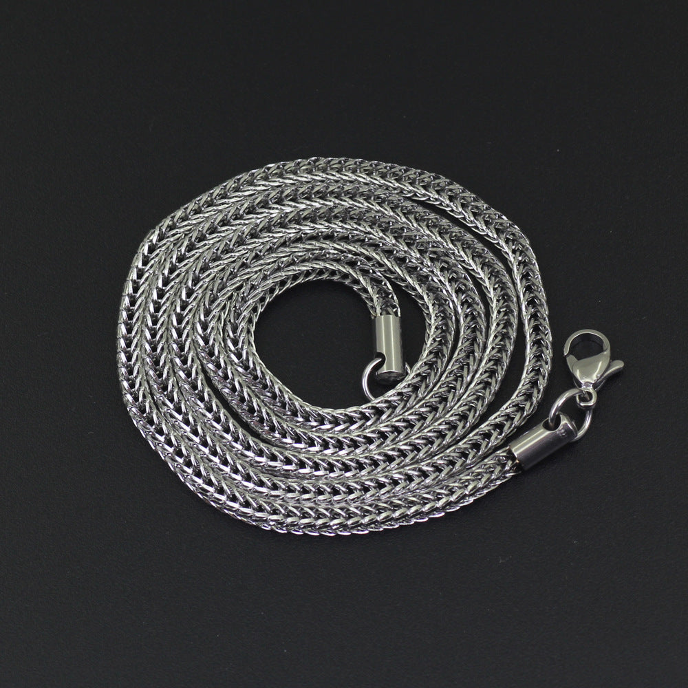 Vacuum Electroplating Stainless Steel Chain For Men And Women Pi-Mart