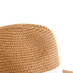 Panama Hat Sun Hats for Women Men Wide Brim Fedora Straw Beach Hat UV UPF 50 SHOMICOBOUTIQUE
