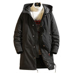 Loose Hooded Plus-size Oversized Men's Stylish Casual Coat Pi-Mart