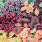 10/50/100pcs 2.5cm Mini Silk Fake Flower Heads Artificial Rose Flower For Crafts Wedding Party Home Decoration Accessories Stevvex