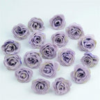 10/50/100pcs 2.5cm Mini Silk Fake Flower Heads Artificial Rose Flower For Crafts Wedding Party Home Decoration Accessories Stevvex