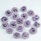 10/50/100pcs 2.5cm Mini Silk Fake Flower Heads Artificial Rose Flower For Crafts Wedding Party Home Decoration Accessories Stevvex