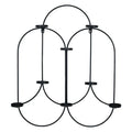 Woven Paths Farmhouse Metal Tea Light Candle Wall Holder EasyOptionXY LLC