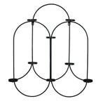 Woven Paths Farmhouse Metal Tea Light Candle Wall Holder EasyOptionXY LLC