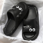 Cute Cartoon Slippers For Women Men Indoor And Outdoor Non-slip Thick Soles Floor Bathroom Slippers Fashion House Shoes Pi-Mart