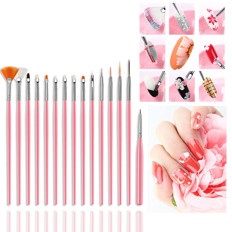 Poly nail Gel Kit With 54W UV Lamp Pi-Mart