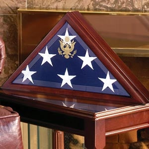 American Burial Flag Box - 5ft x 9.5ft Flag, American Burial Flag. The Military Gift Store