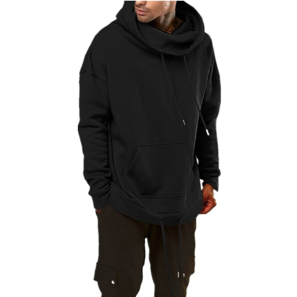 Men's Pocket Hoodie Sweatshirt Pi-Mart