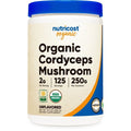 Nutricost Organic Cordyceps Mushroom Powder 250 Grams EasyOptionXY LLC
