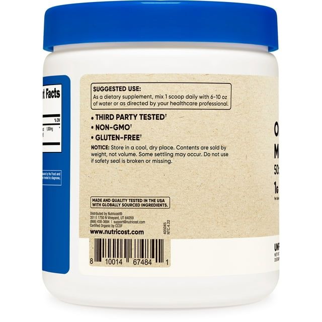 Nutricost Organic Turkey Tail Mushroom Powder 8 oz, 50:1 Extract, Supplement EasyOptionXY LLC