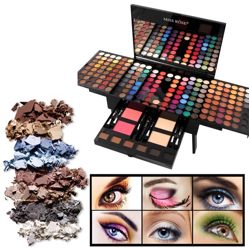 180 Colors Eyes Shadow Blush Set Personalized Piano-shaped Makeup Palette Box Pi-Mart