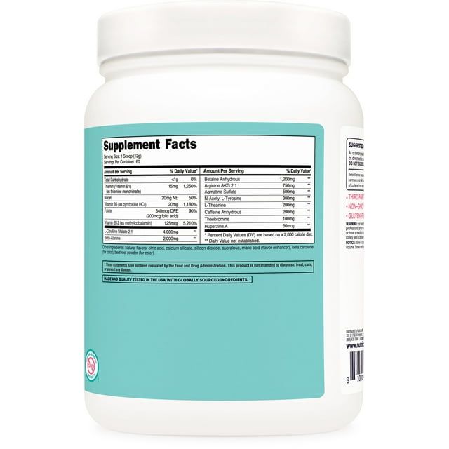 Nutricost Pre-Workout For Women (Peach Mango)- 60 Servings, Supplement EasyOptionXY LLC