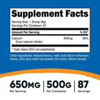 Nutricost Calcium Citrate Powder (500 Grams) Strawberry Lemonade - Gluten Free & Non-GMO EasyOptionXY LLC
