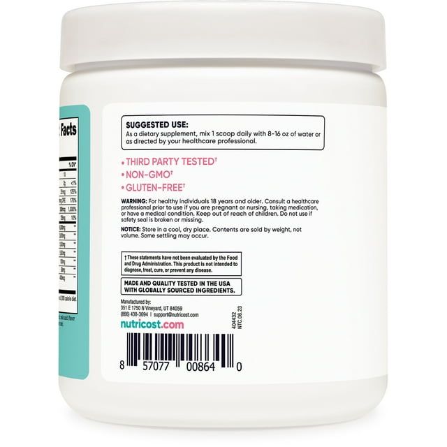 Nutricost BCAA Powder Supplement for Women, Strawberry Lemonade, 30 Servings EasyOptionXY LLC