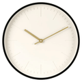 Better Homes & Garden 20" Round Indoor Modern Black Analog Wall Clock EasyOptionXY LLC